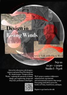 Talk by Flora Weil: “Design in Rising Winds”