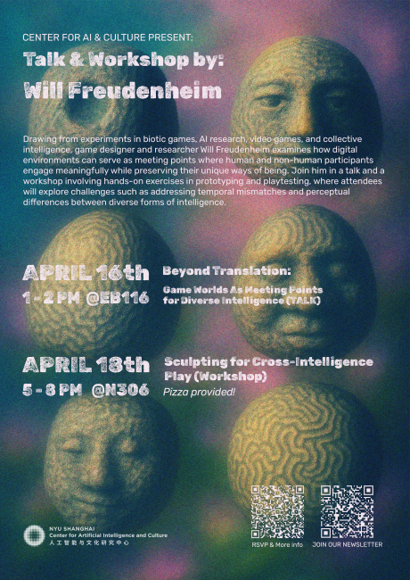 Talk & Workshop by Will Freudenheim: Poster